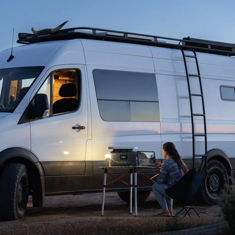 Kit Placa Solar Flexible 310W con Batería 1500W