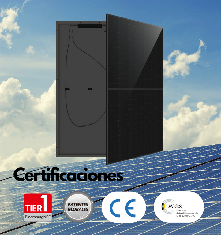 Kit 2 Placas Solares de 420W Autoinstalables Plug & Play con Microinversor integrado 800W