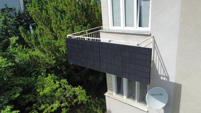 Kit 2 Placas Solares de 420W Autoinstalables Plug & Play con Microinversor integrado 800W